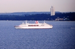 Toller Ausblick! Die Deutschland bei uns in der Bucht
