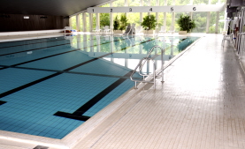 Tiefe ca. 1,8m im Schwimmerbereich