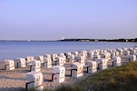 Abendliches Strandbild